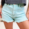 Summer Of Fun By Saige Denim - Tummy Control Shorts - Mint