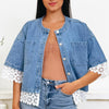 Sweet Stitch Denim Jacket