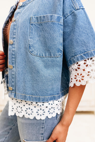 Sweet Stitch Denim Jacket