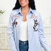Sweet Desert Riders Embroidered Top
