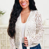 The Why Floral Crochet Cardigan