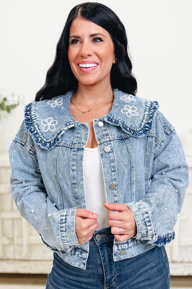 Pearl Crush Denim Jacket