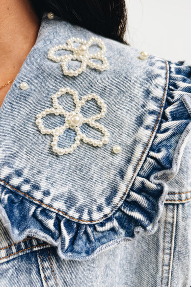 Pearl Crush Denim Jacket