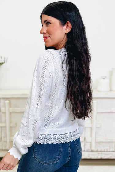 Tied In My Heart Bow Cardigan - 3 Colors!