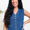 Classic Edge Denim Vest - 2 Colors!