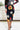 Spring Is In The Air Mesh Skirt - Black Red
