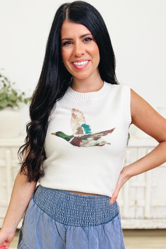 Duck Duck Groove Sweater Vest - 2 Colors!