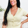 See & Believe Button Down Top - 2 Colors!