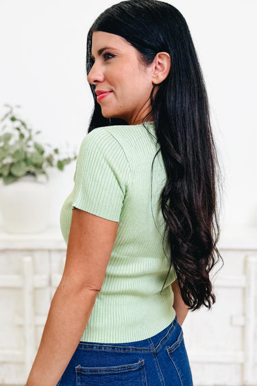 See & Believe Button Down Top - 2 Colors!