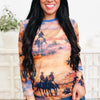 Saddle & Sky Mesh Top - 2 Colors!