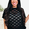 Full Of Heart Crochet Top - 2 Colors!