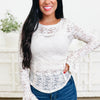 Let It Be Lace Top - 2 Colors!