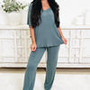 Settled In To Comfort Pants Set - 5 Colors!