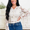 Blooming Crochet Cardigan