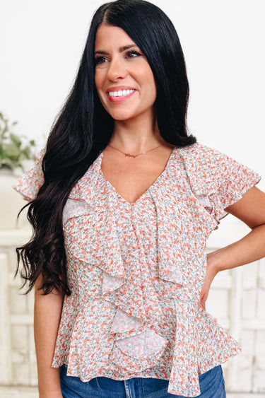 Sweet Magnolia Floral Top - 2 Colors!