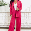 Easy Chic Energy Pants - Dark Rose