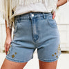 Starry Sky Denim Shorts