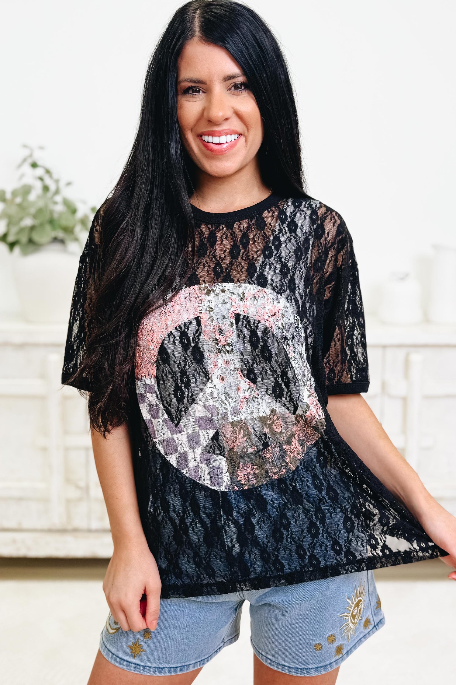 Sweet Peace Lace Top - 3 Colors!