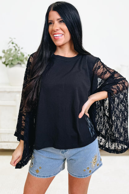 Willing & Able Lace Top - 3 Colors!