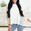 Willing & Able Lace Top - 3 Colors!