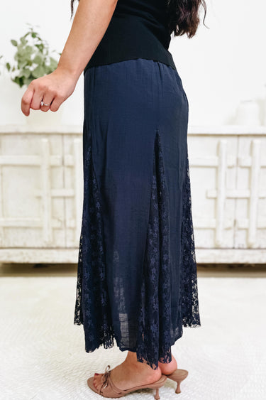 Lace Me Lovely Maxi Skirt - 2 Colors!