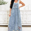 How Sweet The Sound Dress - Denim