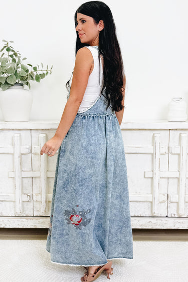 How Sweet The Sound Dress - Denim