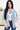 Free Spirit Floral Shacket - Denim