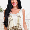 Keep The Shine Floral Tank Top - 2 Colors!