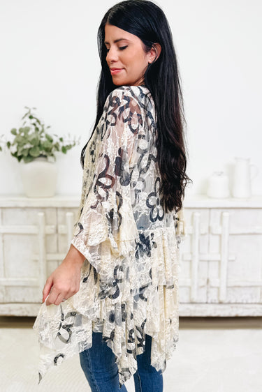 Doodle Me Daisies Cardigan