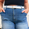 Open Circle Buckle Belt