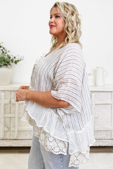 Faith In Numbers Lace Top