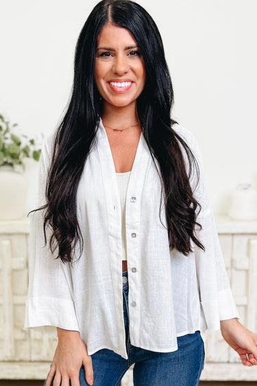 Breezy Babe Button Down Top - 2 Colors!