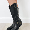 Jubilee Western Harness Boots - Black