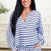 Hype The Stripe Top