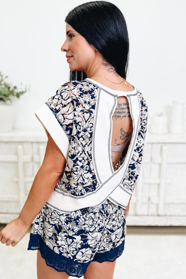 Every Where You Look Floral Top