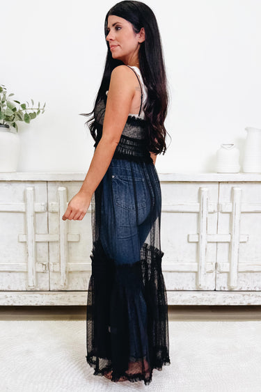 Wild & Western Sheer Dress