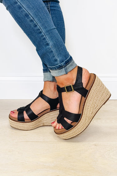 Corky's Somethings Fishy Wedge Sandals - 2 Colors!