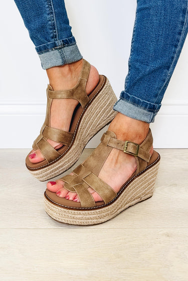 Corky's Somethings Fishy Wedge Sandals - 2 Colors!