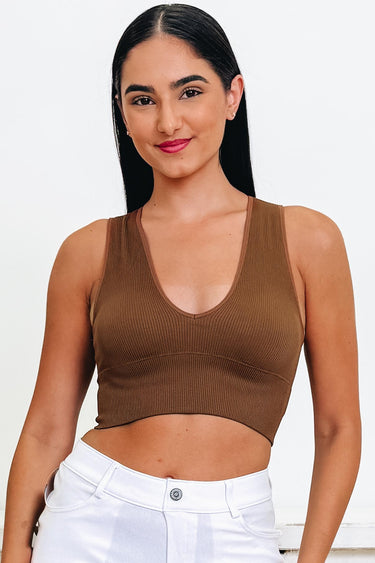 Like Love Ribbed Built In Bra Tank Top - 5 Colors!