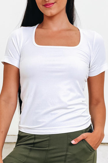 Like A Glove Scoop Neck Short Sleeve Top - 6 Colors!