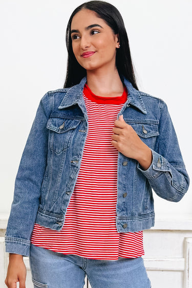 Keep It Fierce Denim Jacket