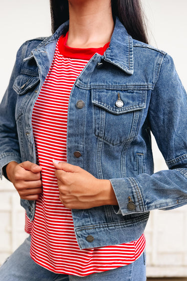 Keep It Fierce Denim Jacket