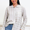 Everything I Want Stripe Button Down Top