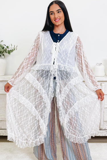 Angelic Lace Duster