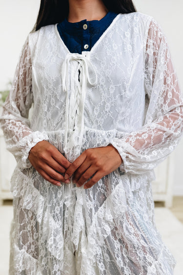 Angelic Lace Duster