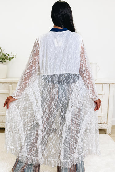 Angelic Lace Duster