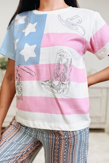 Love This American Ride Top