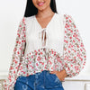 Simply Smitten Floral Top - 2 Colors!