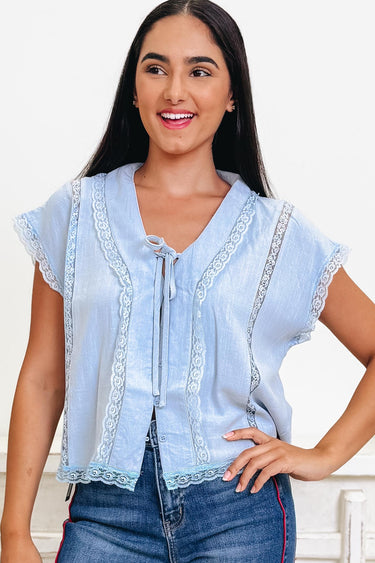 Eye In The Sky Lace Top
